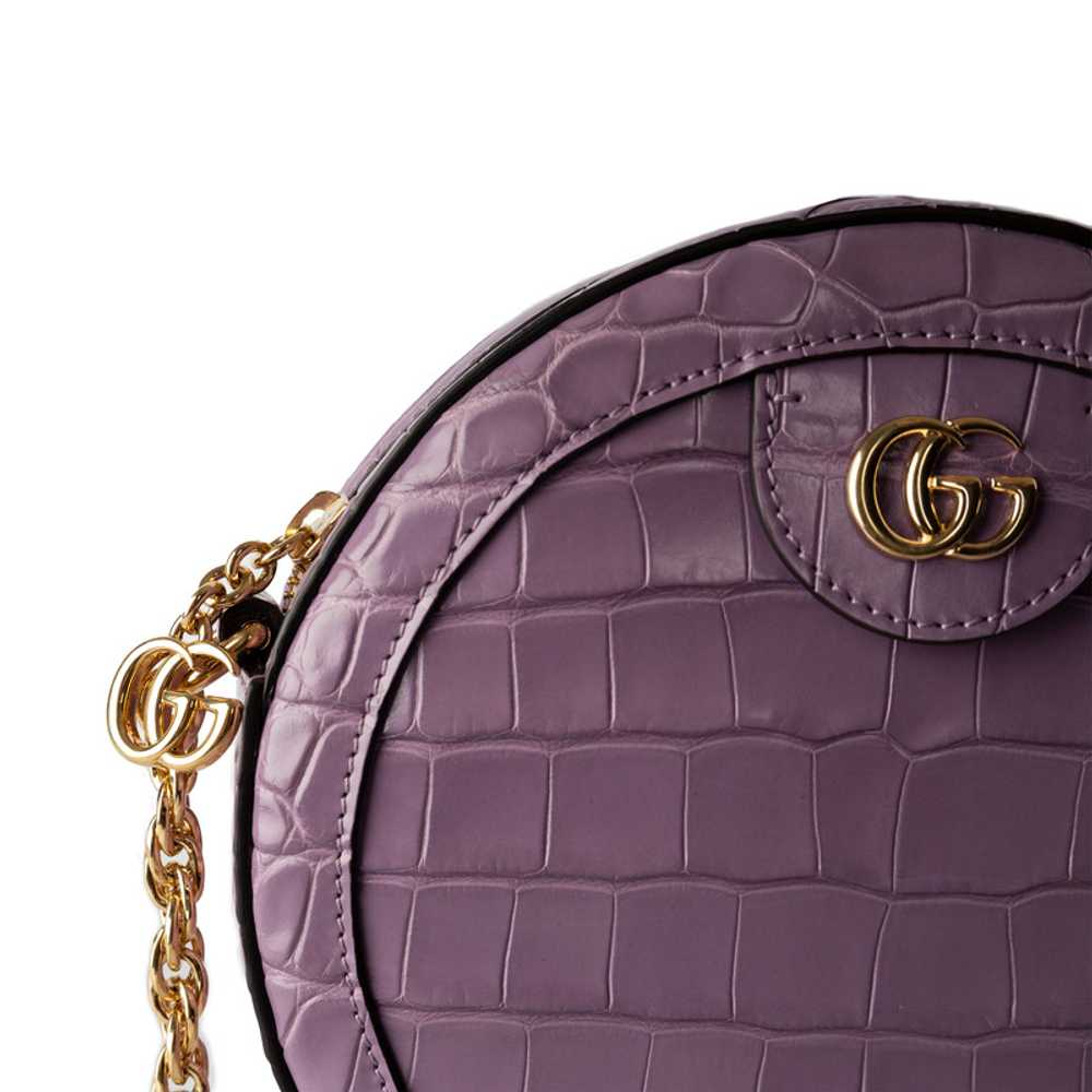 Gucci Shoulder bag Leather in Violet - image 4