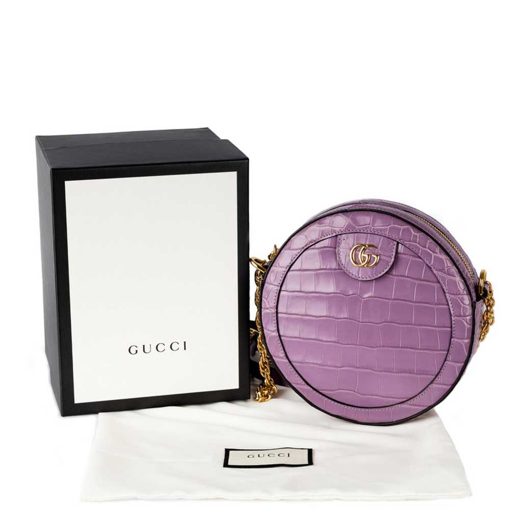 Gucci Shoulder bag Leather in Violet - image 7
