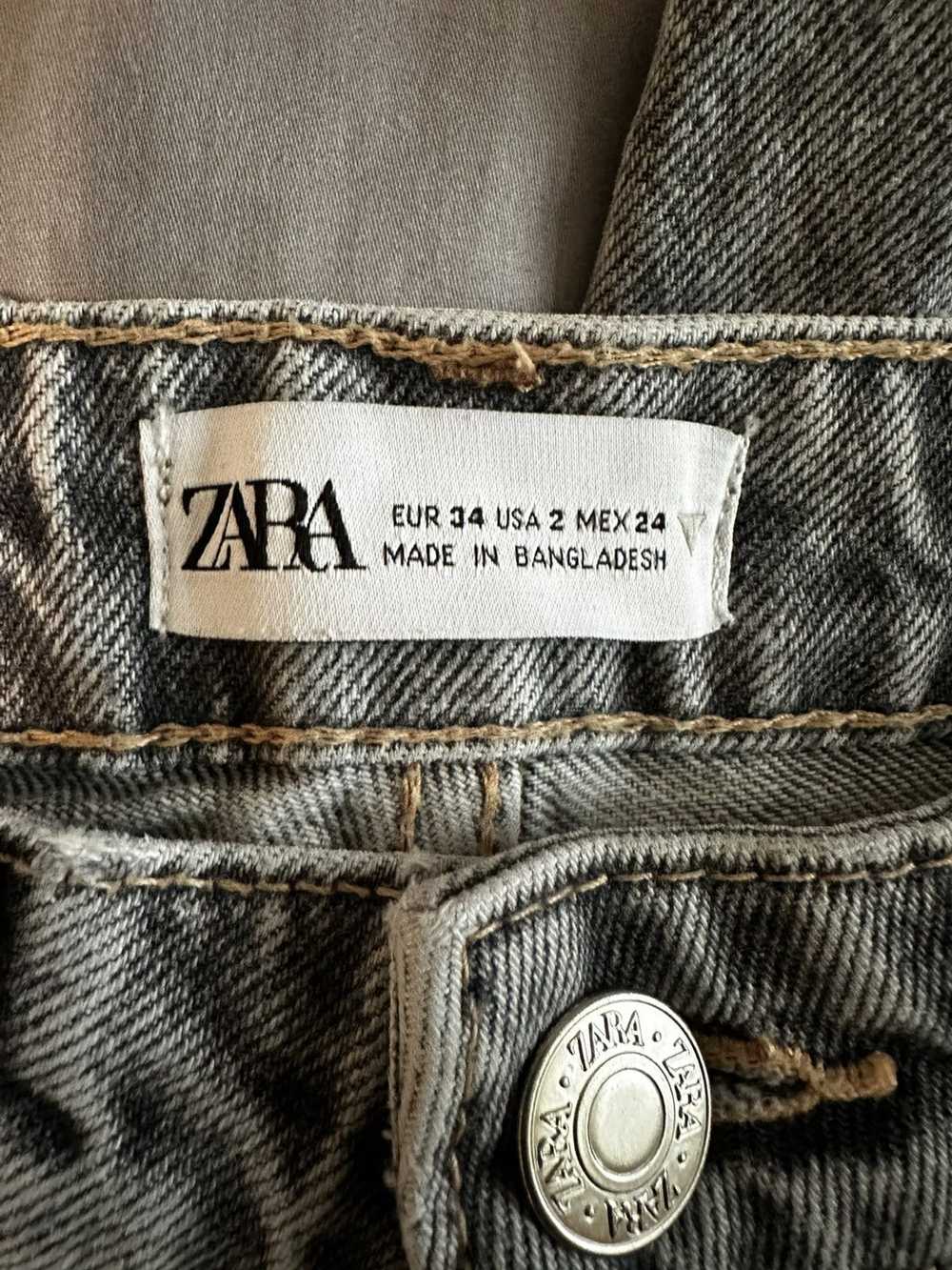 Zara Zara Mom Fit Jeans - image 3