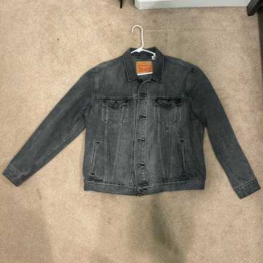 Levi's Levi’s acid wash denim jacket black - image 1