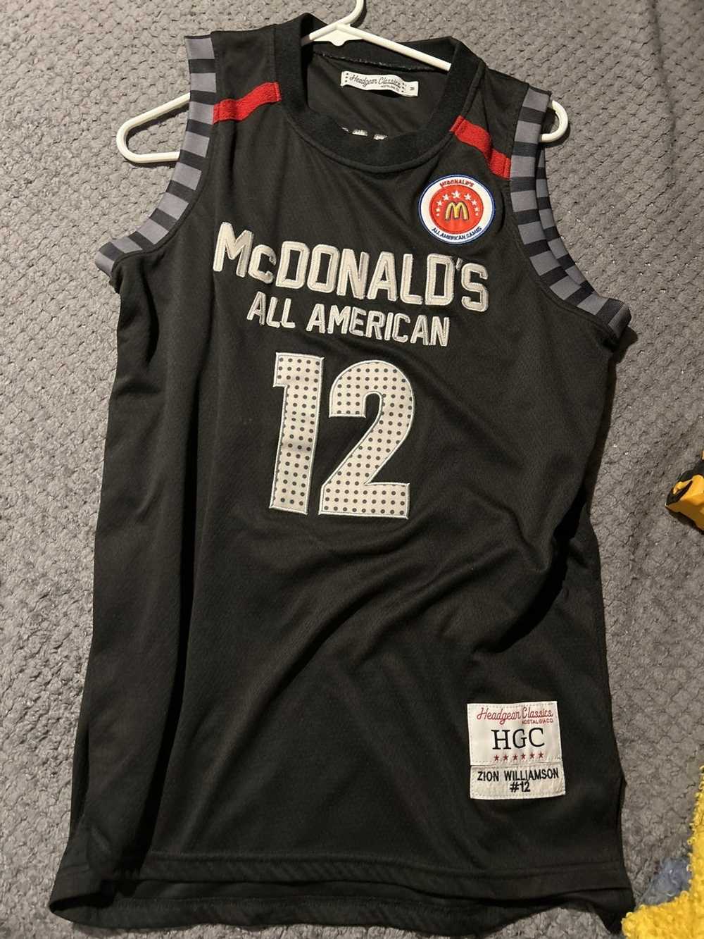 Zion Williamson McDonald's All American Authentic Basketball Jersey by  Headgear
