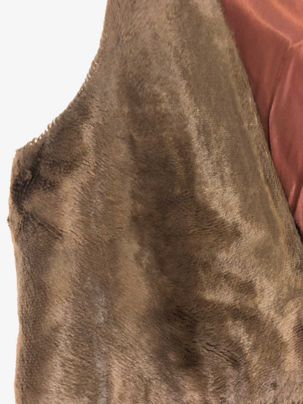 Oops California Brown Velvet Pants & Vest Set (2-… - image 4