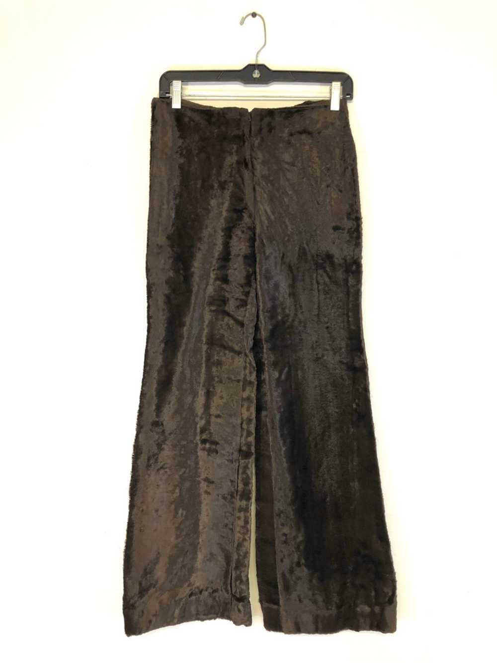 Oops California Brown Velvet Pants & Vest Set (2-… - image 5