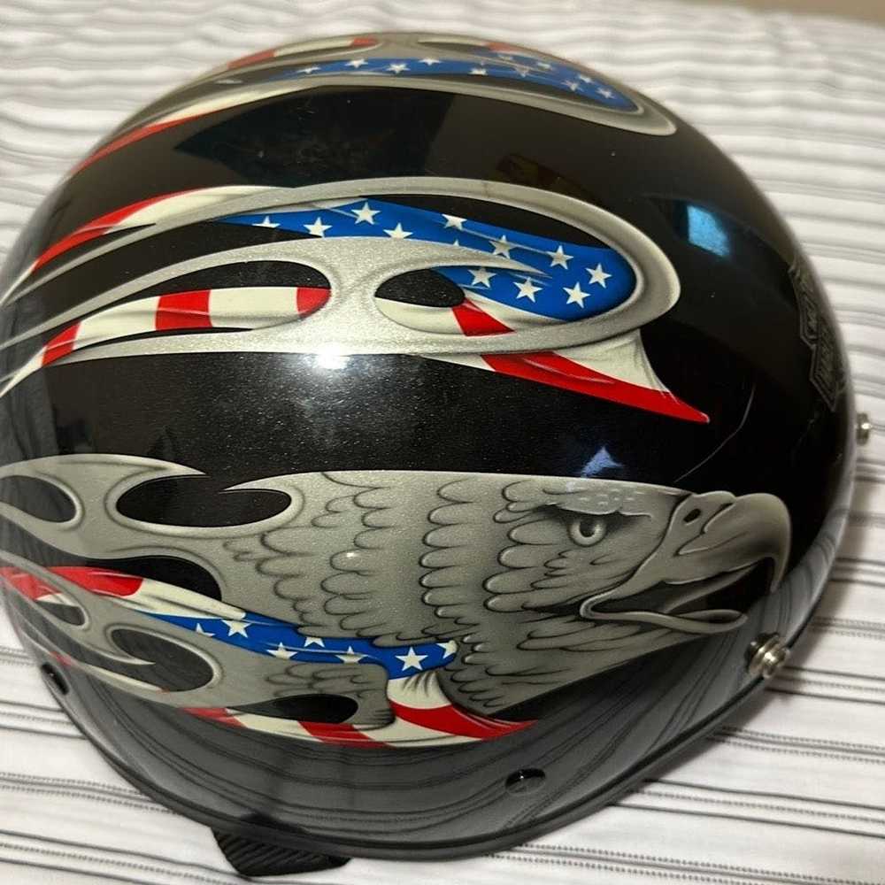 Harley Davison Harley Davidson Helmet Eagle Strip… - image 3