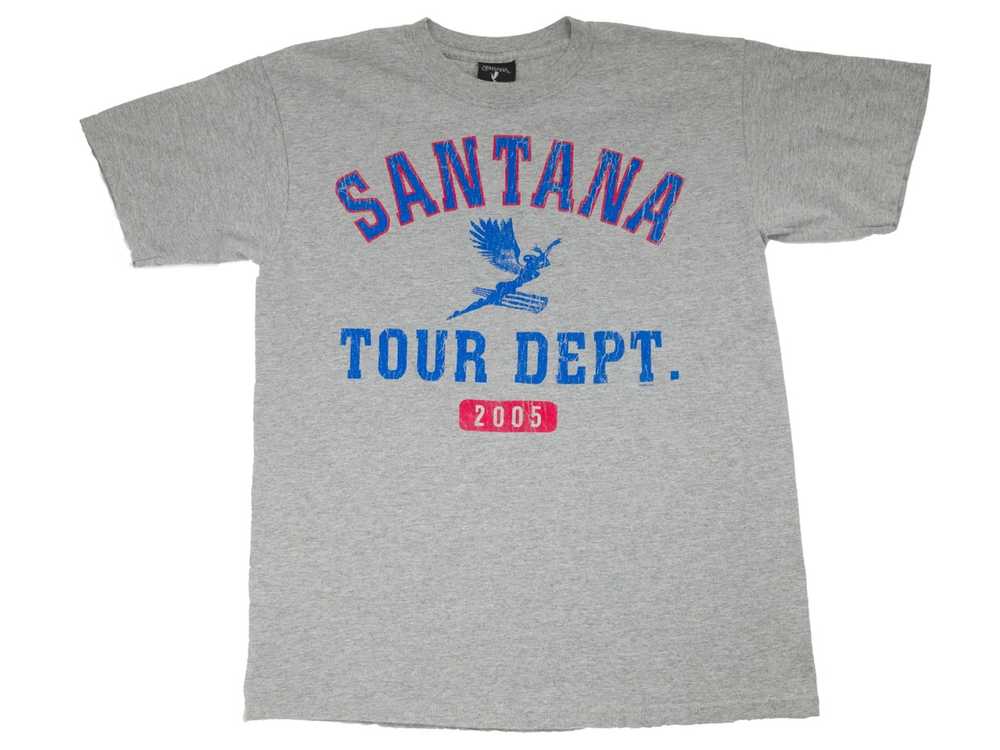 Band Tees × Streetwear × Vintage Santana Music Vi… - image 2