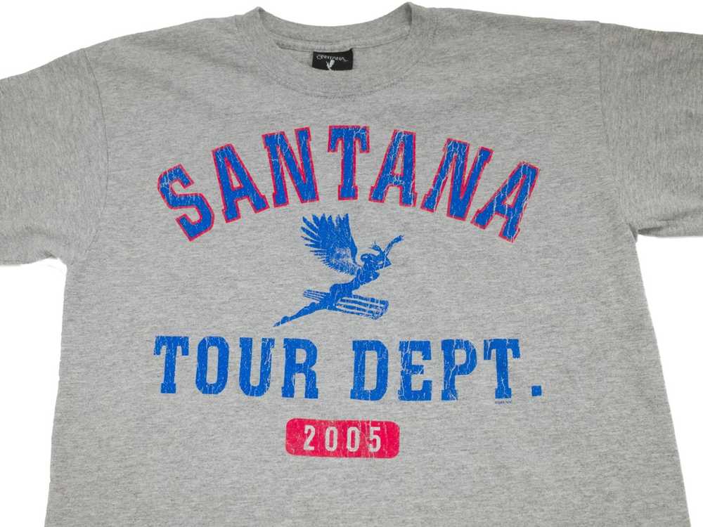 Band Tees × Streetwear × Vintage Santana Music Vi… - image 3