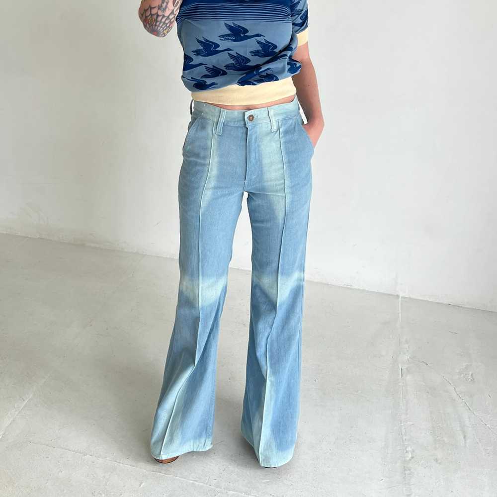 60s/70s Levi's Dust Dyed Bells - image 1