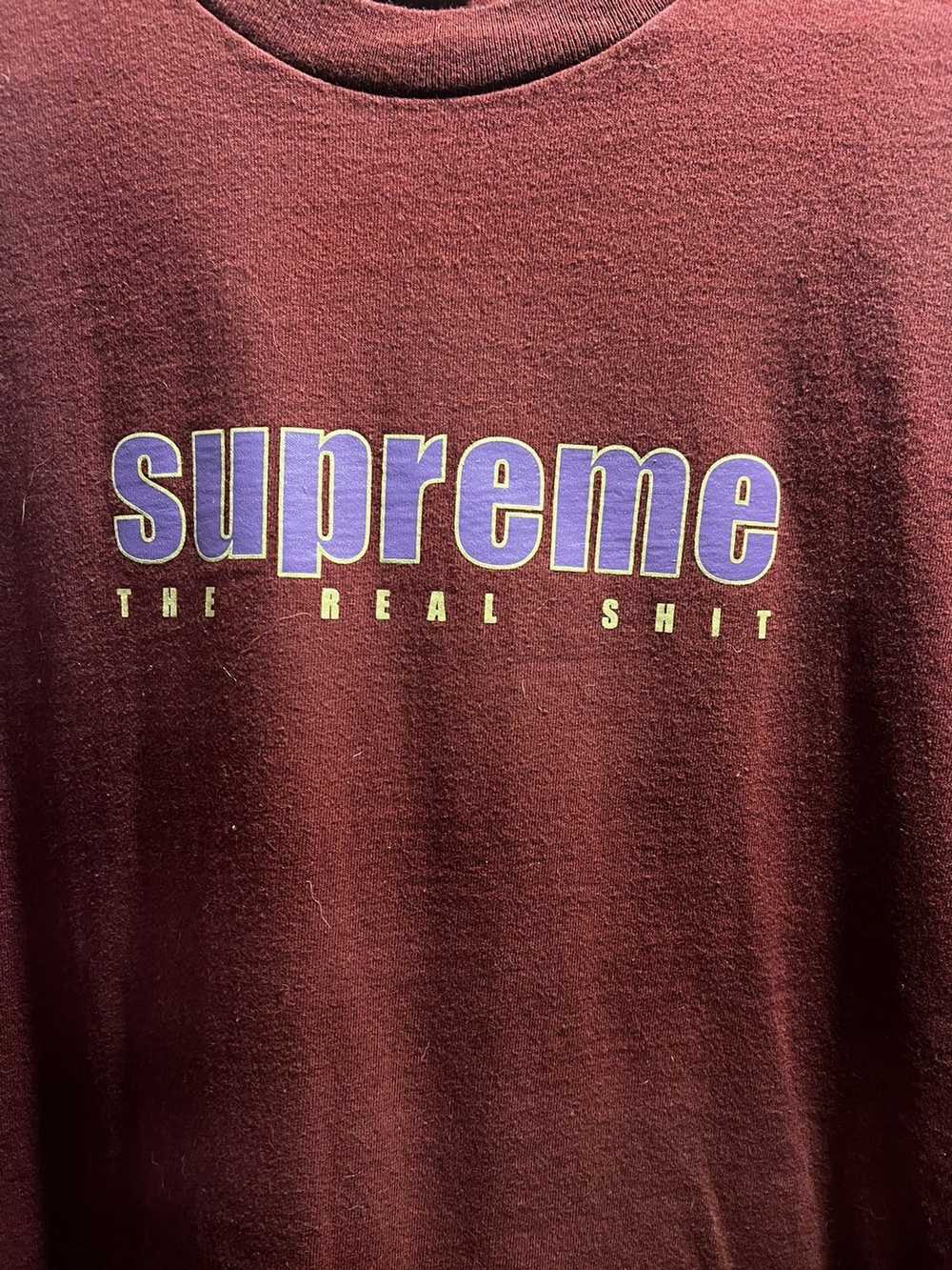 Supreme Supreme The real shit L/S - image 4