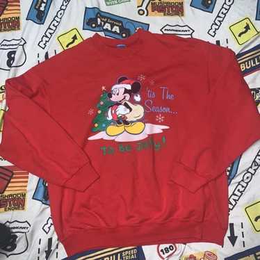 Disney, Tops, Nwt Torrid Christmas Disney Mickey Friends Tunic Top Large  L 2 Holiday