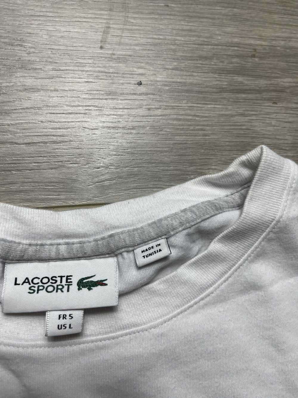 Designer × Lacoste Lacoste Sport Lightweight T-sh… - image 4