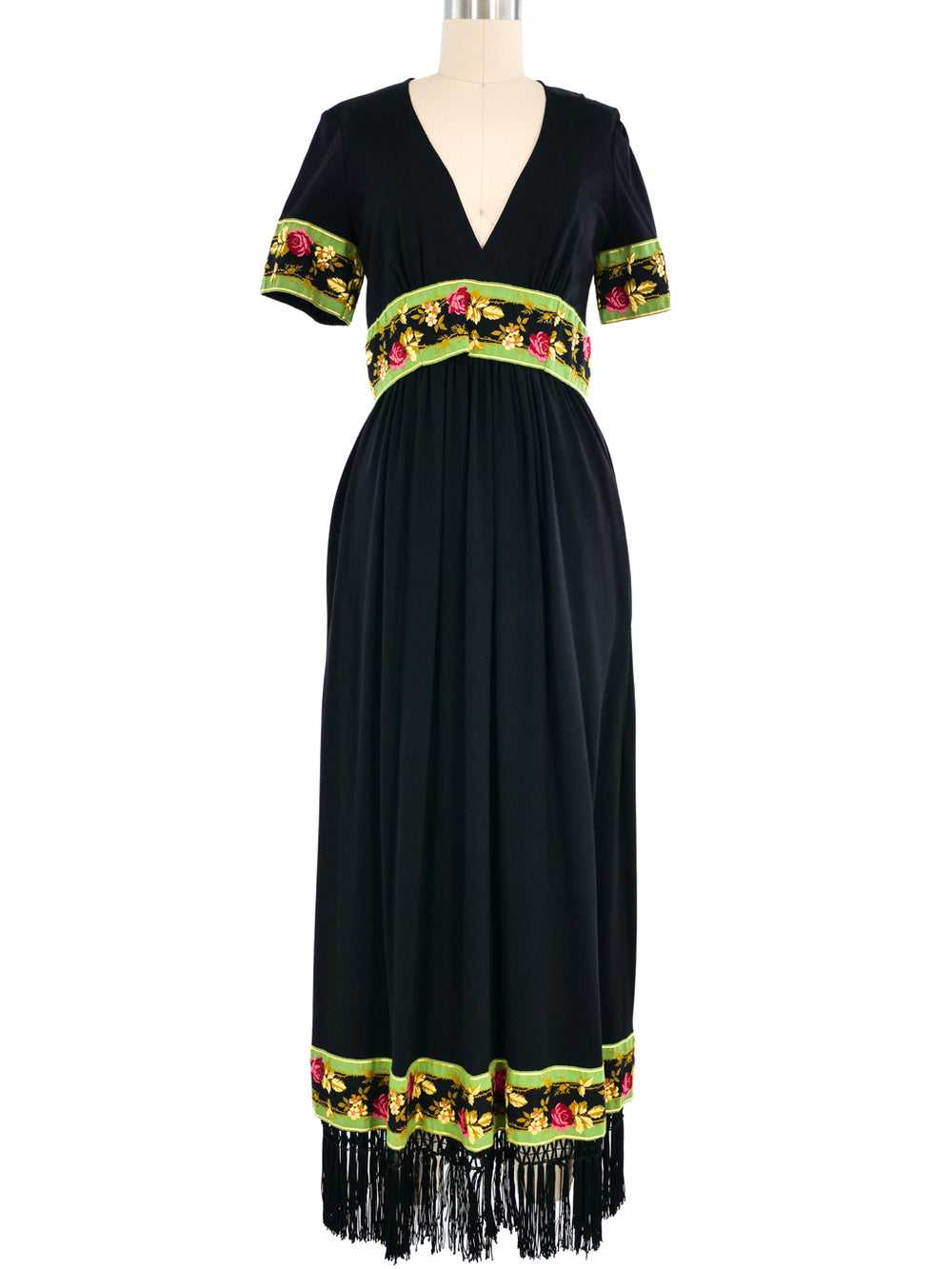 Lillie Rubin Embroidered Dress - image 1