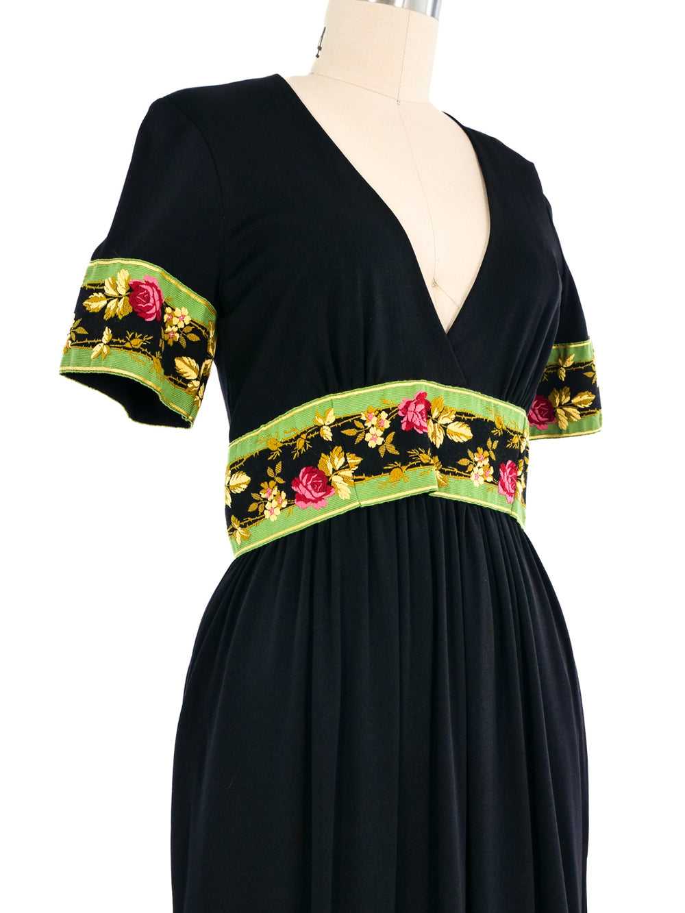 Lillie Rubin Embroidered Dress - image 2