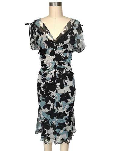 Vintage Y2K Diane von Furstenberg Silk Floral Dres