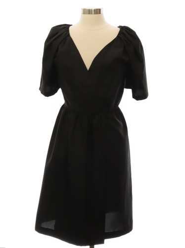 1980's Melissa Lane Little Black Dress