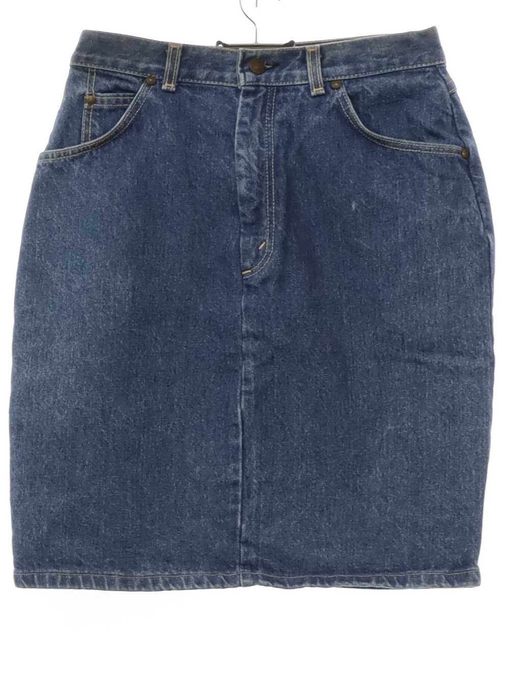 1980's Levis USA Levis Denim Jeans Skirt - image 1