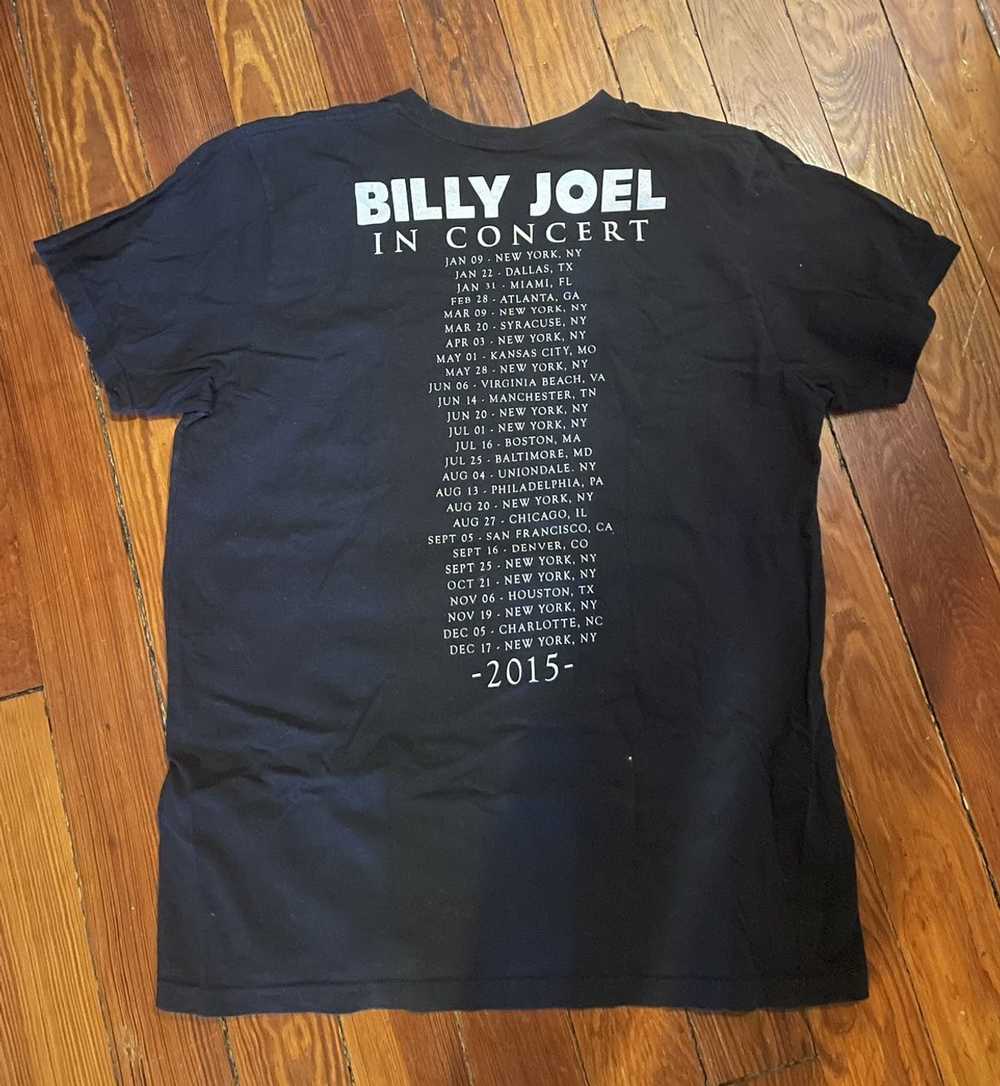 Band Tees Billy Joel 2015 tour shirt - image 2