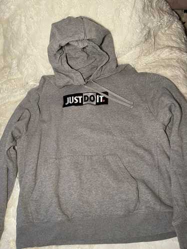 Nike Grey Nike just do it hoodie