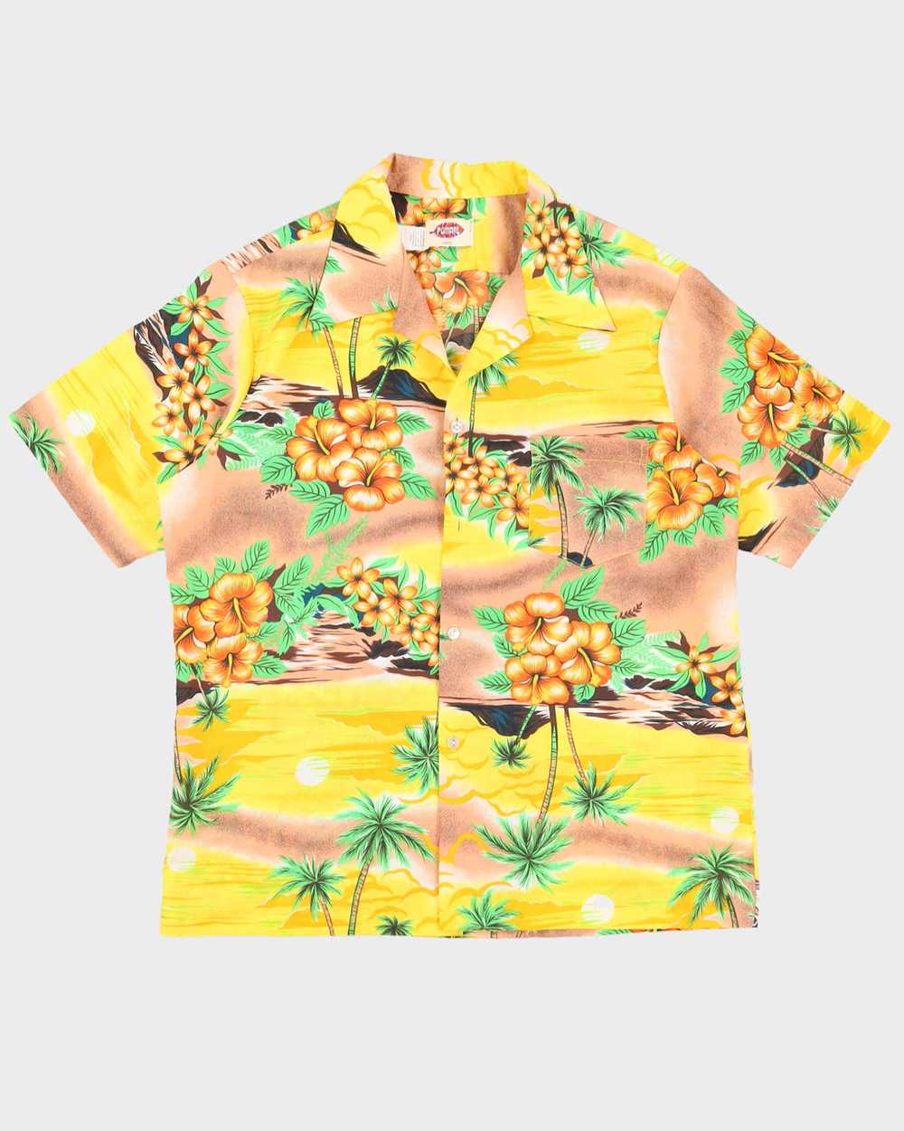 Vintage 60s Pomare Hawaiian Shirt - XL - image 1