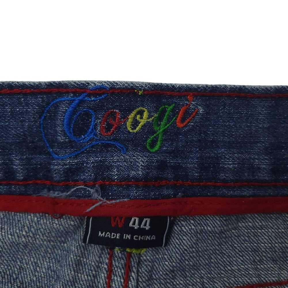 Coogi Coogi Embroidered Baggy Hip Hop Jean Shorts… - image 11