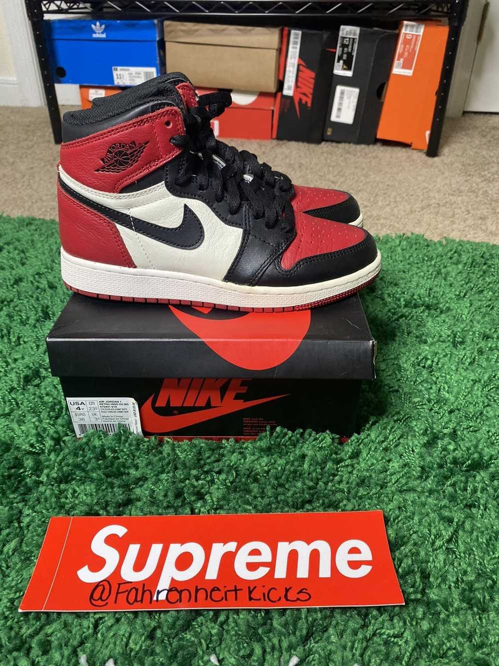 Jordan Brand × Nike Air Jordan 1 OG “Bred Toe” 20… - image 5