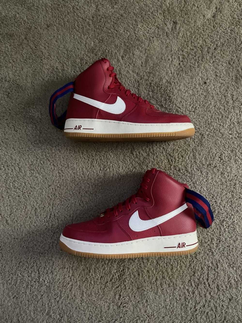 Nike Nike Air Force 1 High Gym Red Deep Royal Blu… - image 1