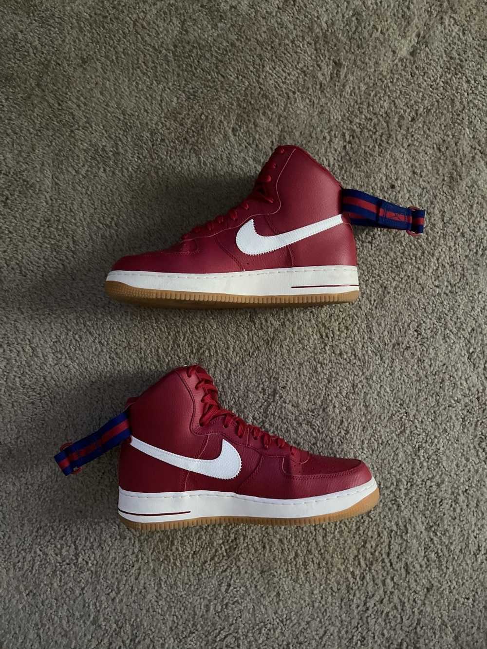 Nike Nike Air Force 1 High Gym Red Deep Royal Blu… - image 2