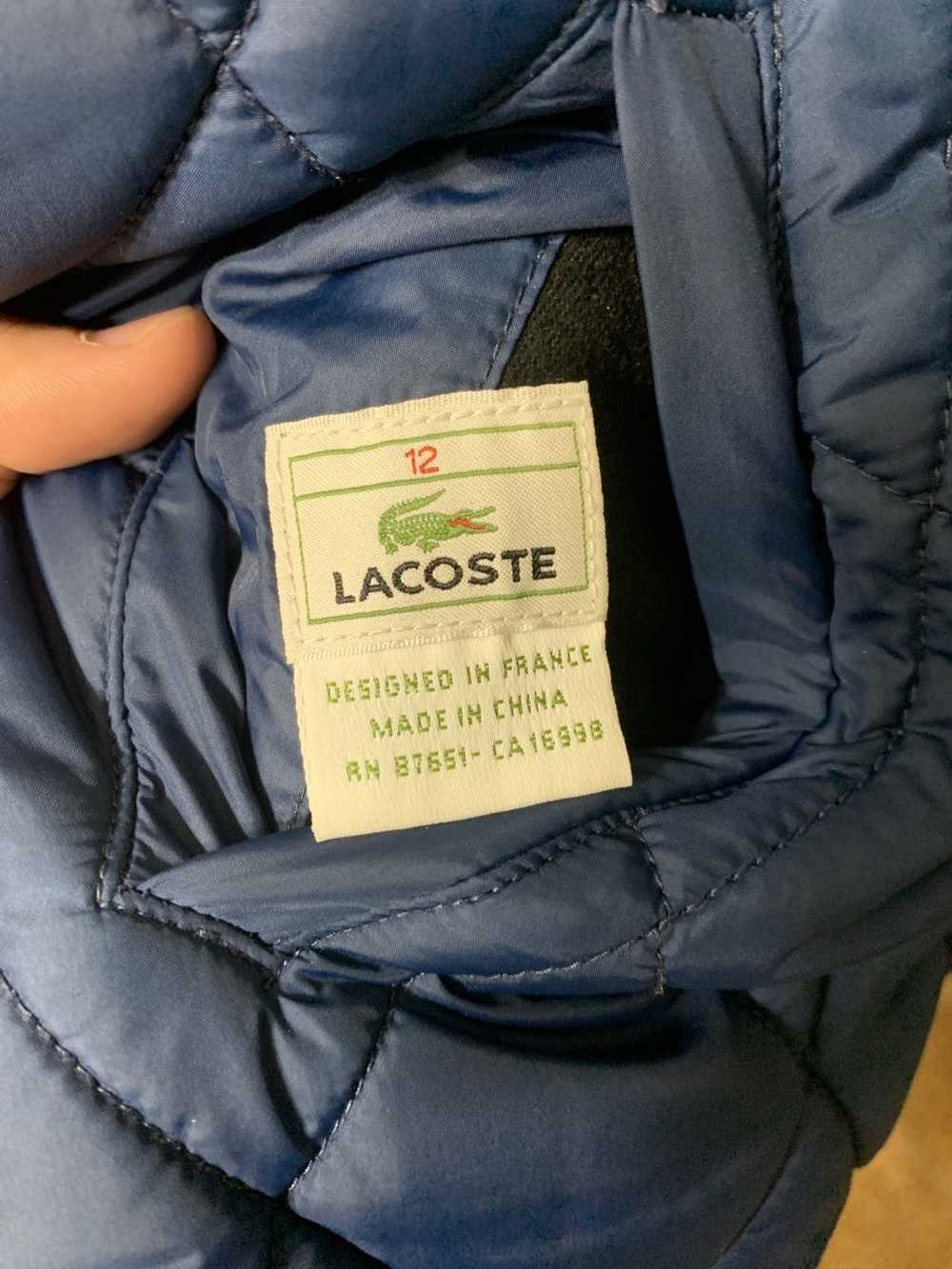 Lacoste × Vintage Navy reversible lacoste jacket - image 3