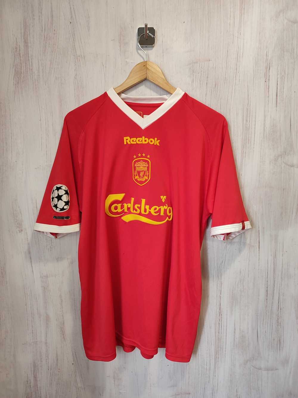 Reebok × Soccer Jersey × Vintage FC Liverpool 200… - image 2