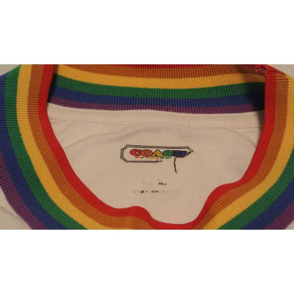 Coach Coach PRIDE Rainbow Neck Embroidered T Shir… - image 8