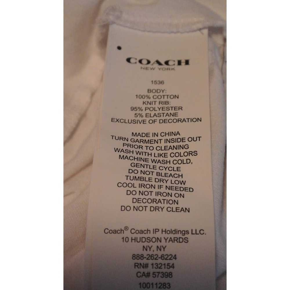 Coach Coach PRIDE Rainbow Neck Embroidered T Shir… - image 9