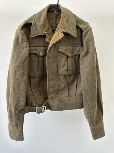 Vintage Vintage World War 2 Tweed Wool Military Ja