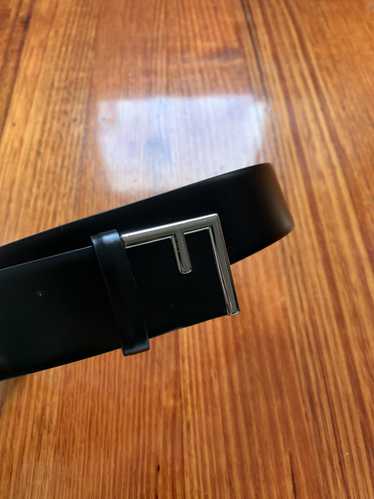 Fendi Black Leather Belt - Sz: 85 (34)