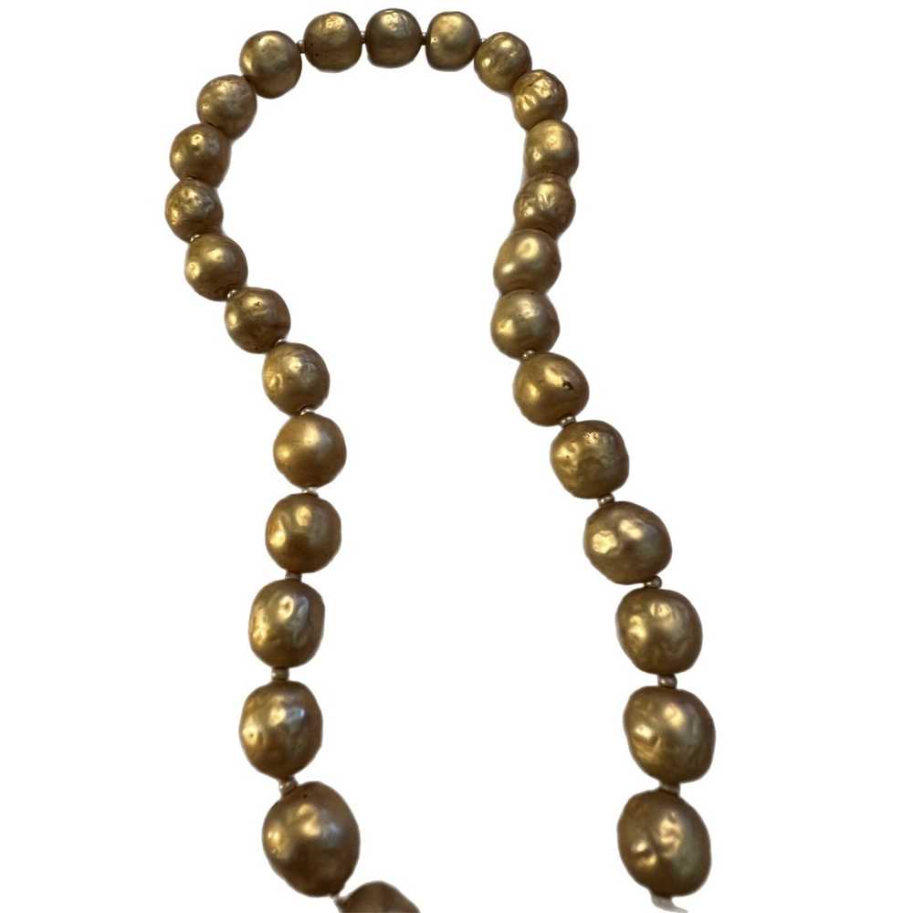 Vintage Vintage McCann NY Imitation Pearl Necklace - image 4