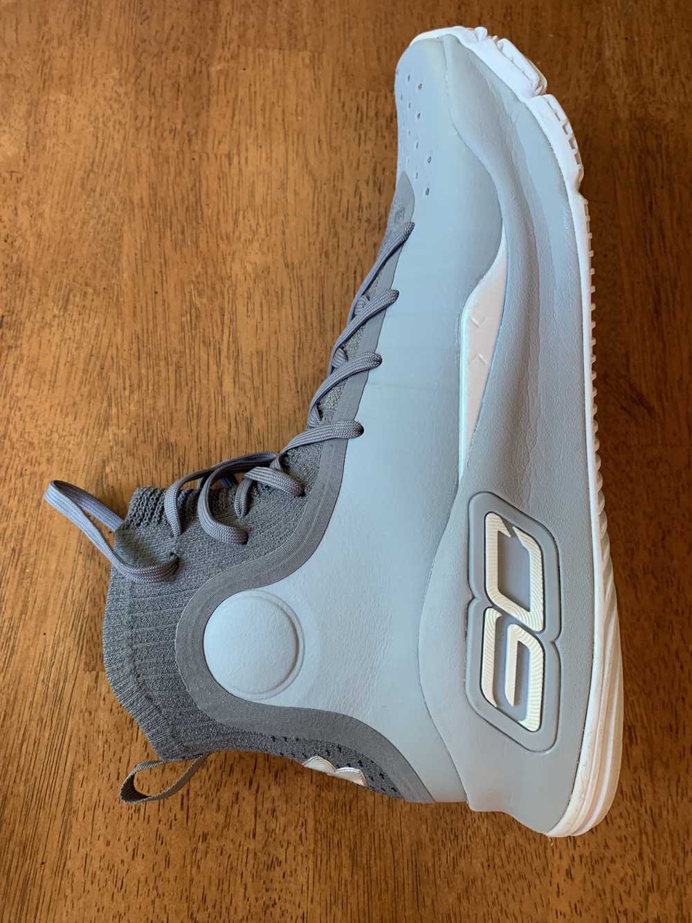 Under Armour Curry 4 more buckets overcast gray - image 3