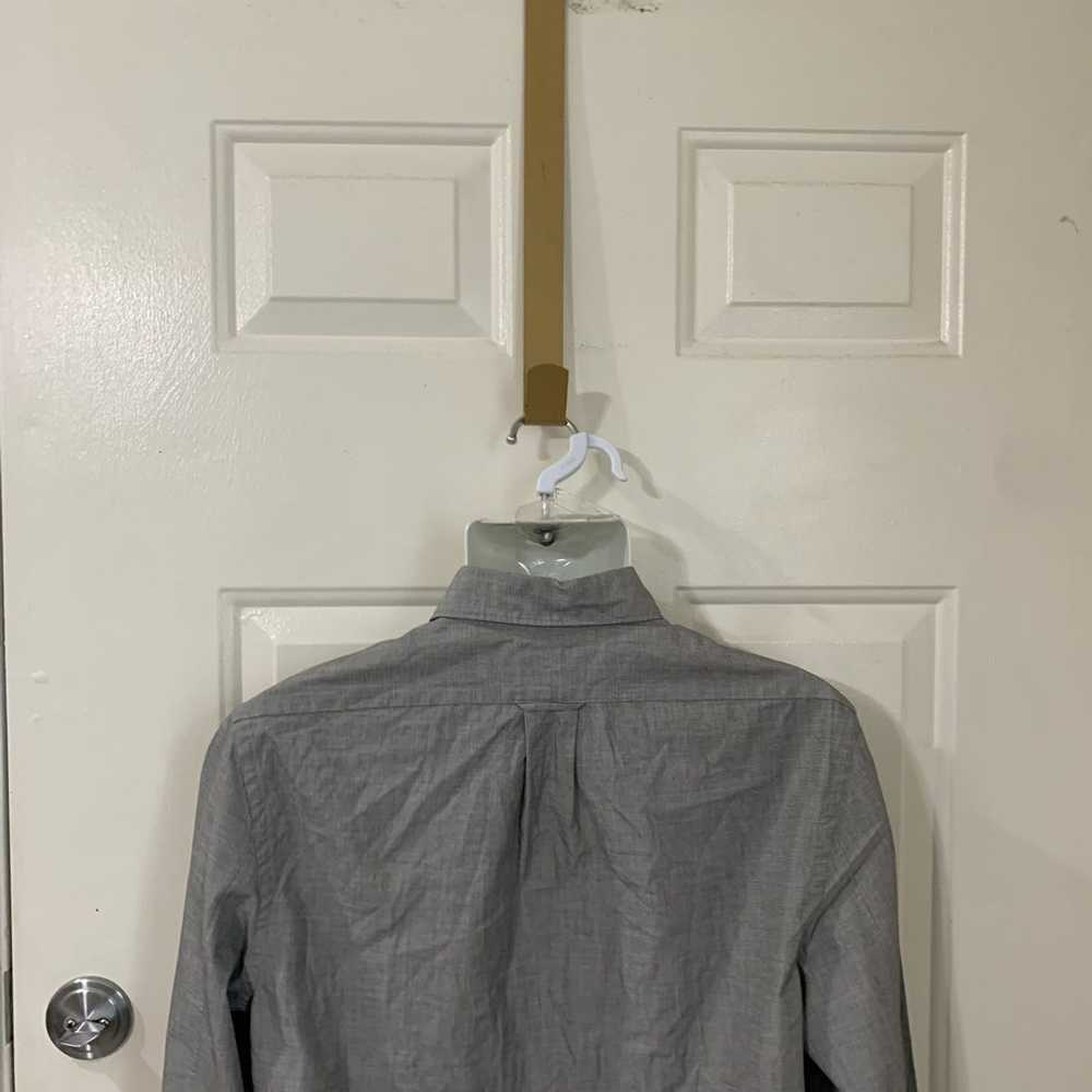 Bloomingdales Men Store Spread collar dress shirt… - image 9