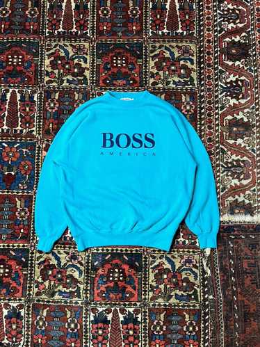 Vintage Vintage Boss embroidered sweatshirt