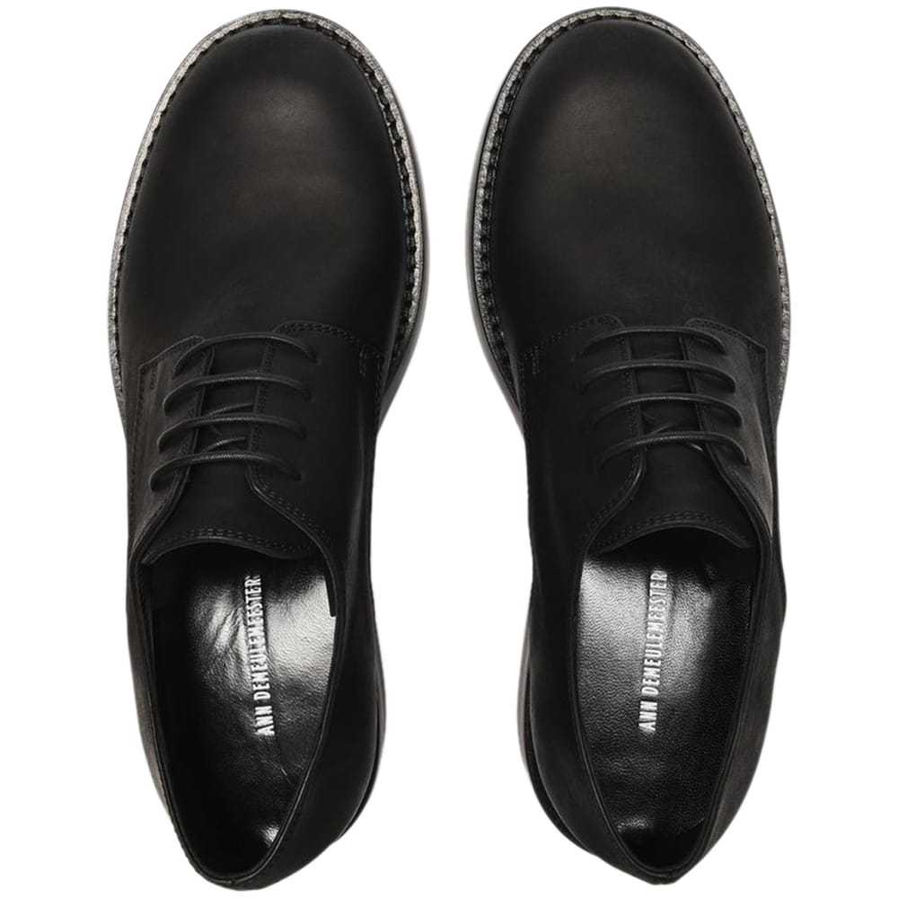 Ann Demeulemeester Leather lace ups - image 3