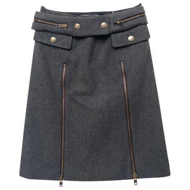 Miu Miu Wool mid-length skirt