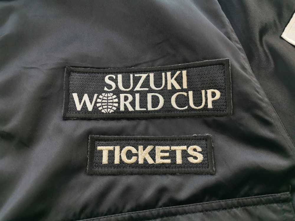 Mizuno Vintage 90s Mizuno Suzuki World Cup Bomber… - image 5