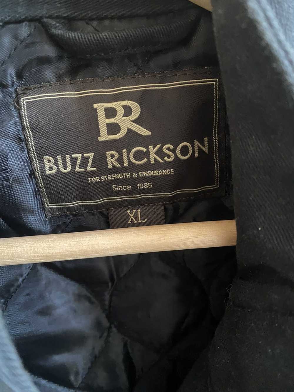 Buzz Rickson's Buzz Rickson’s moto jacket in blac… - image 3