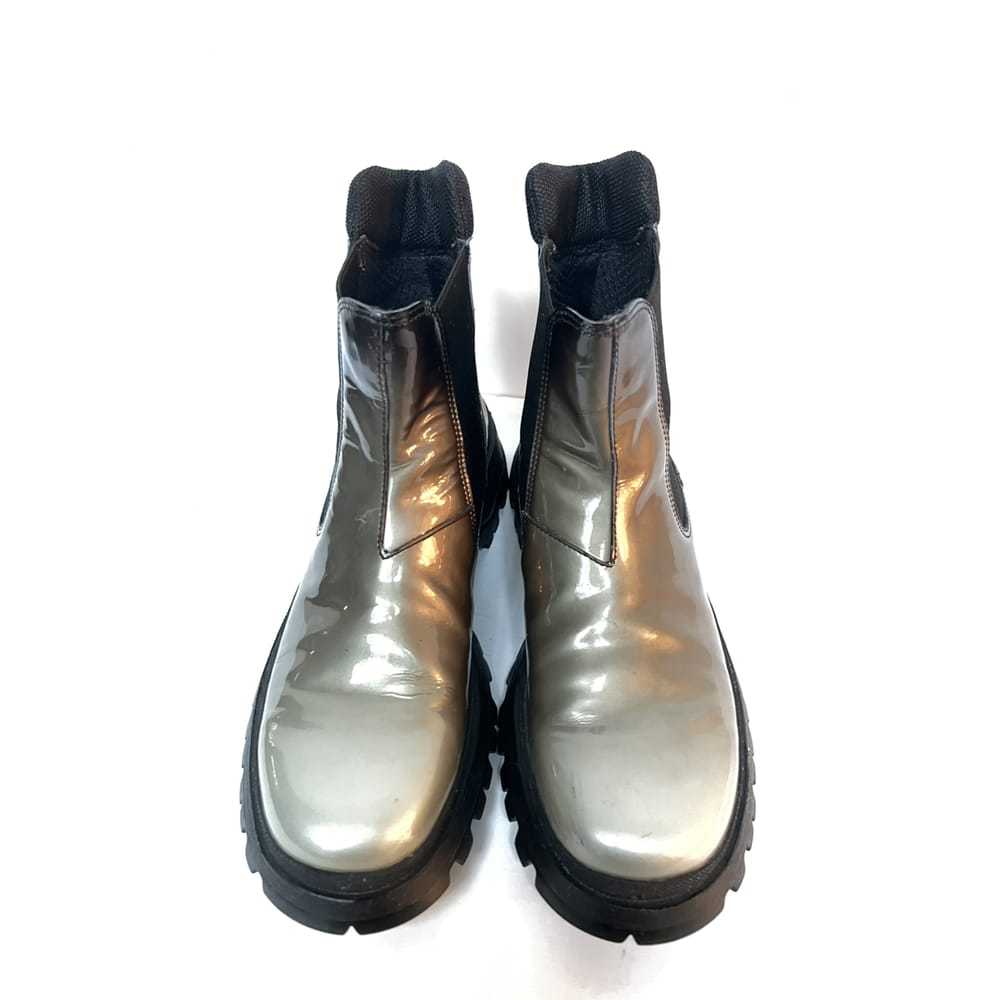 Prada Patent leather ankle boots - image 7