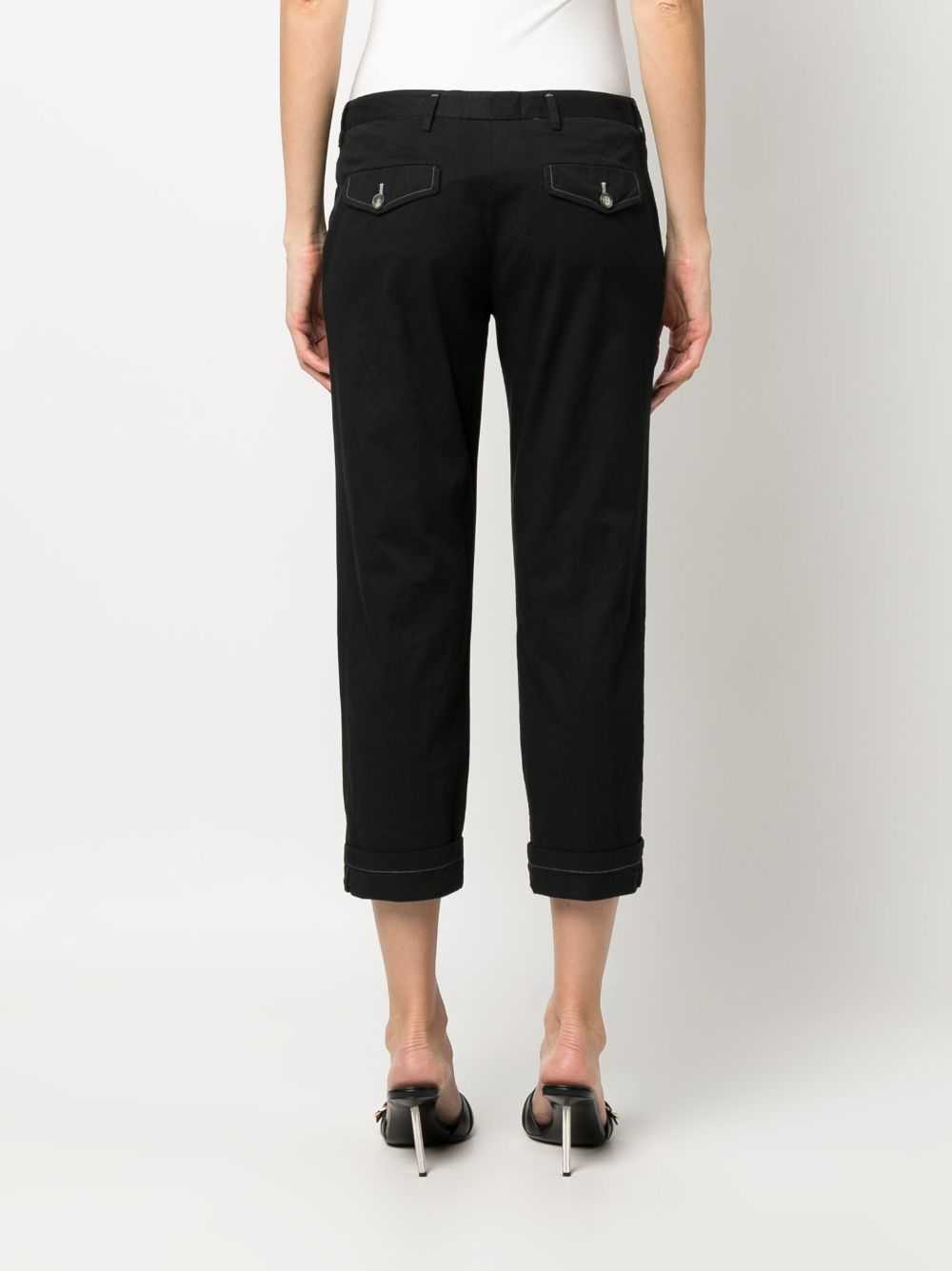Prada Pre-Owned 2000s low-rise cropped trousers -… - image 4