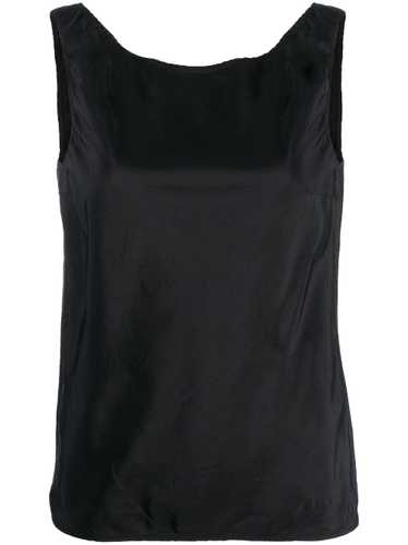 Prada Pre-Owned 2000s sleeveless silk top - Black - image 1