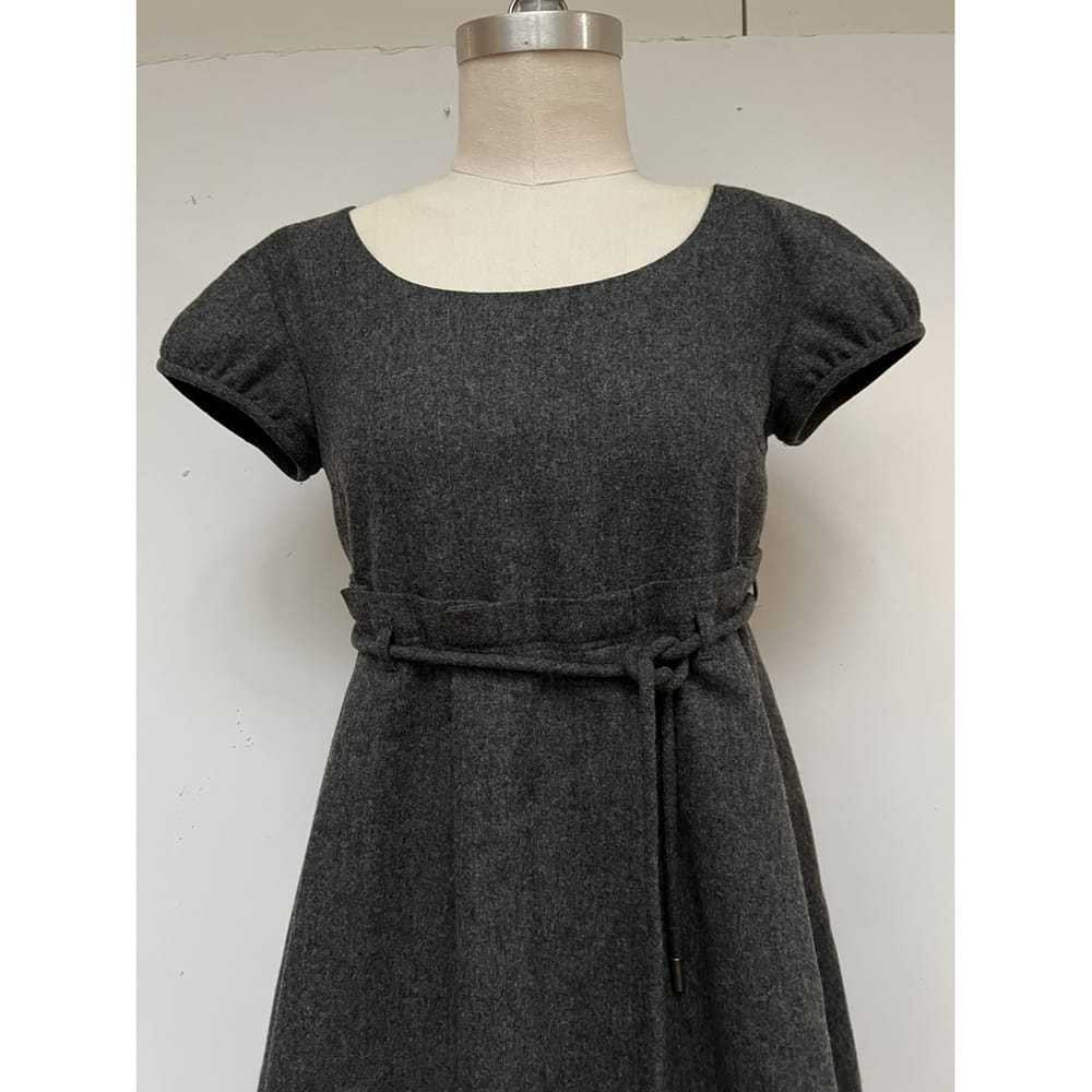 Burberry Wool mid-length dress - image 3