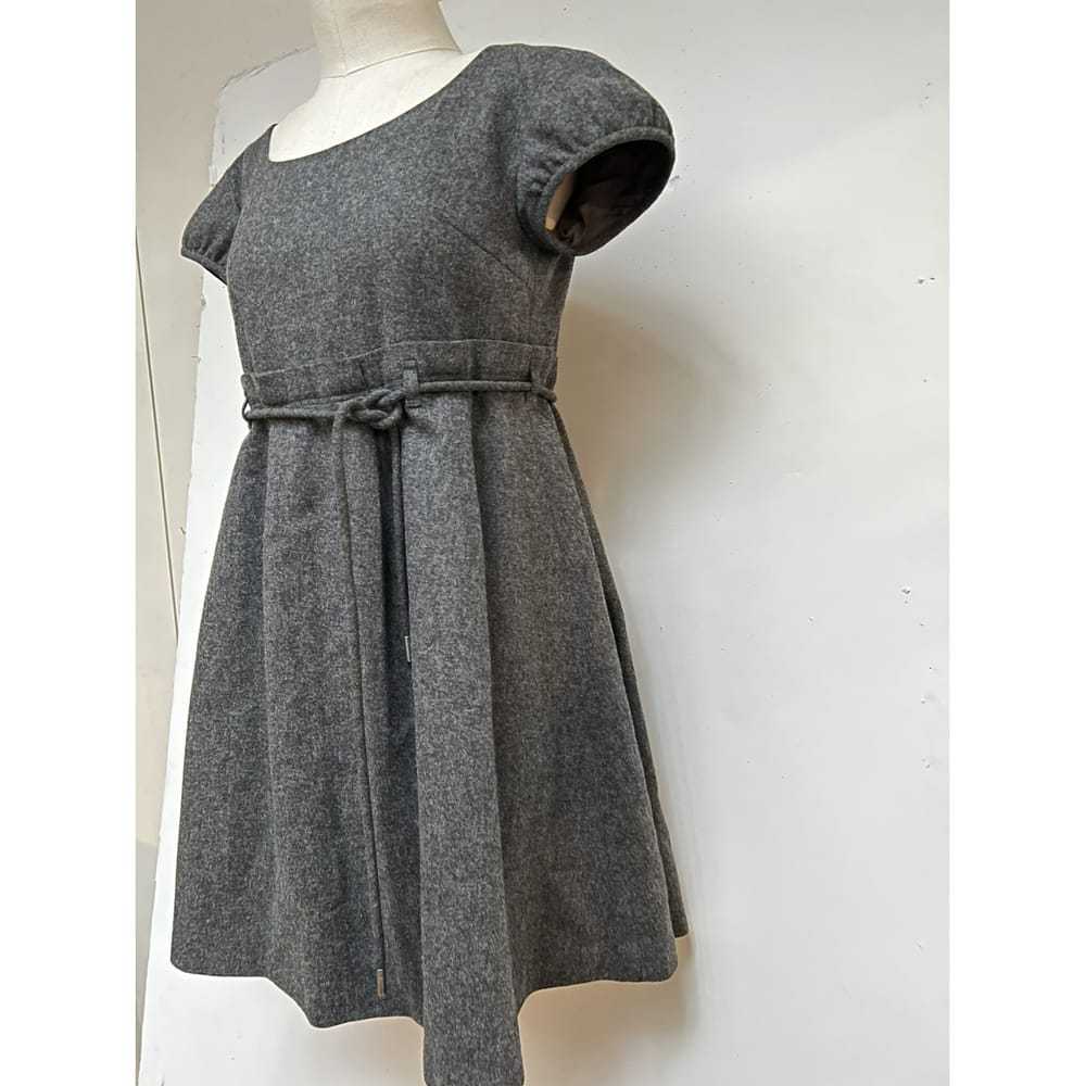 Burberry Wool mid-length dress - image 4