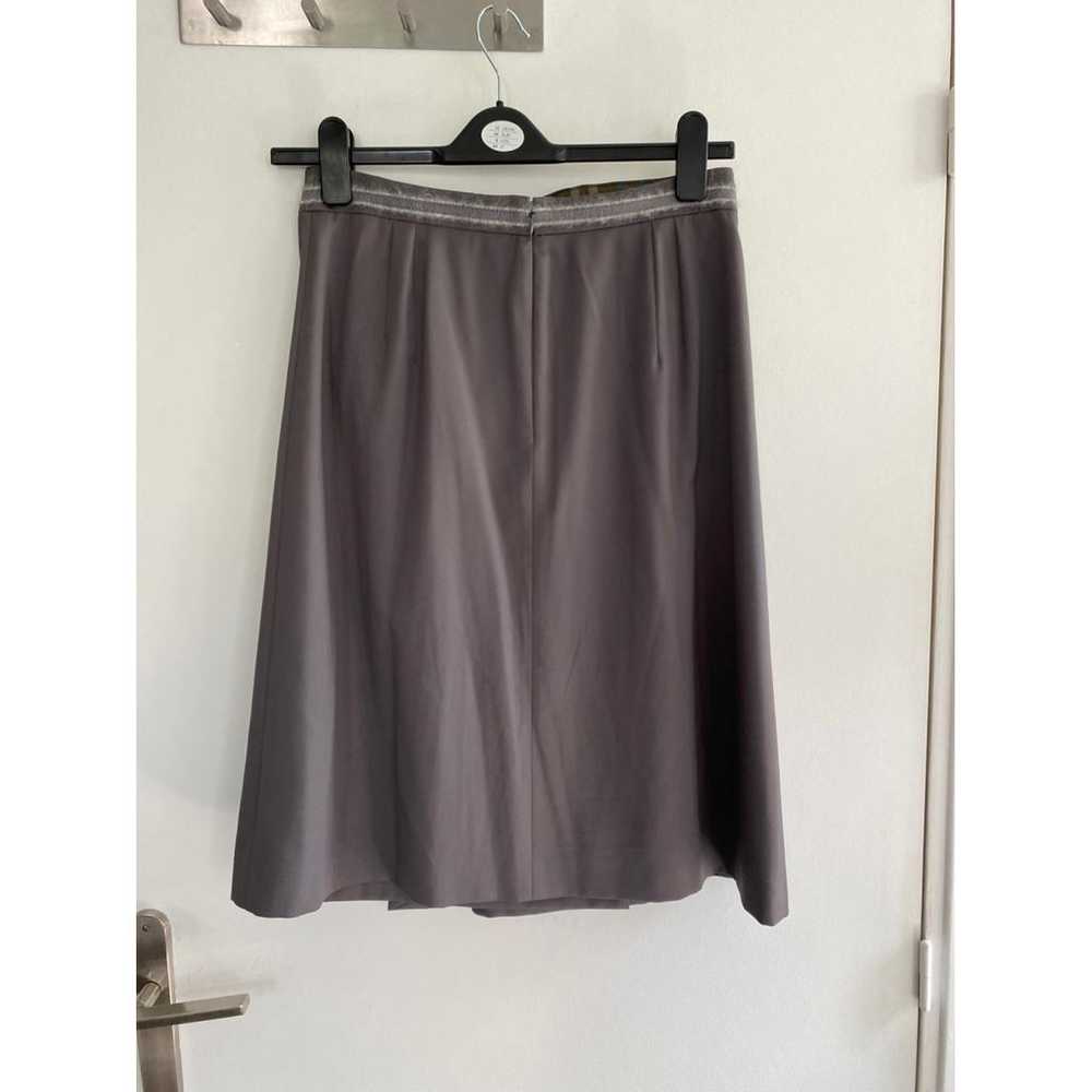 Kenzo Silk mid-length skirt - image 3