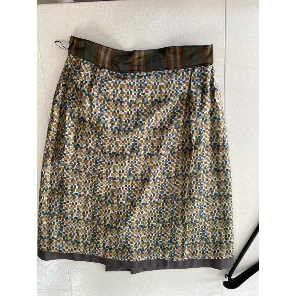 Kenzo Silk mid-length skirt - image 6