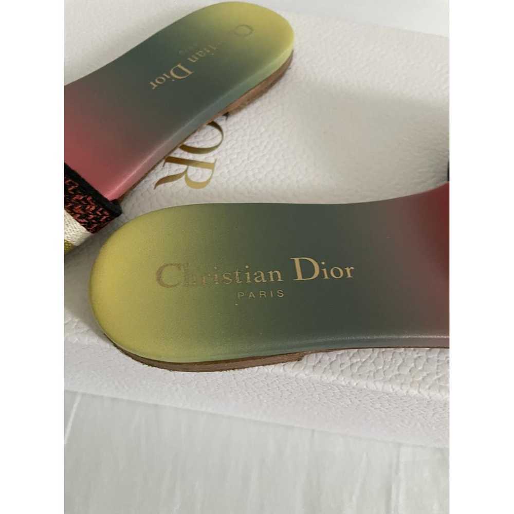 Dior Leather sandals - image 3