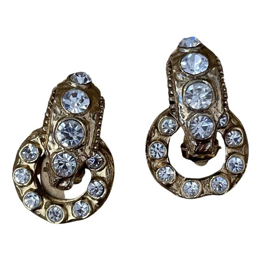 Chanel Gripoix earrings - image 1