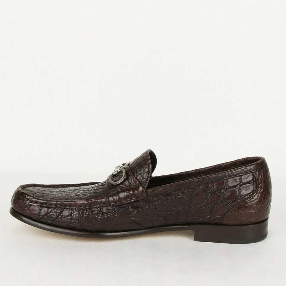 Salvatore Ferragamo Crocodile flats - image 10